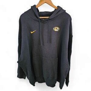 Nike Missouri Tigers Mens Black Sideline Club Fleece Long Sleeve XXL 2XL